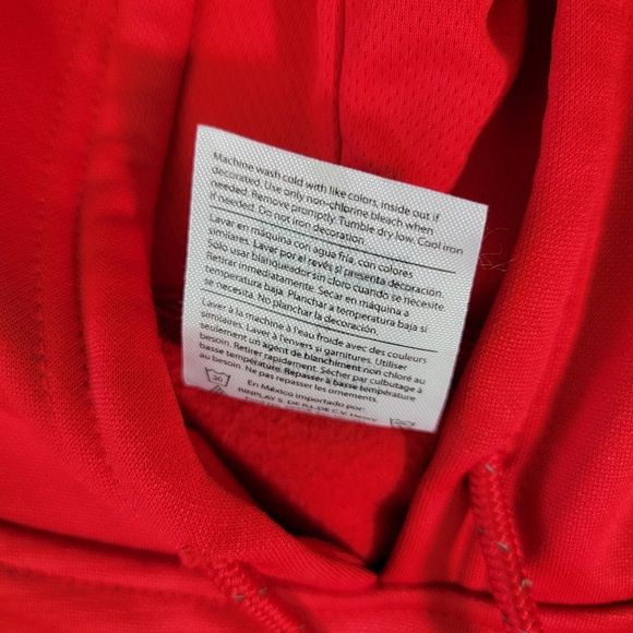 Pro Edge Knights Apparel OSU Ohio State Buckeyes Red Men's Hoodie Size Large - Picture 8 of 10